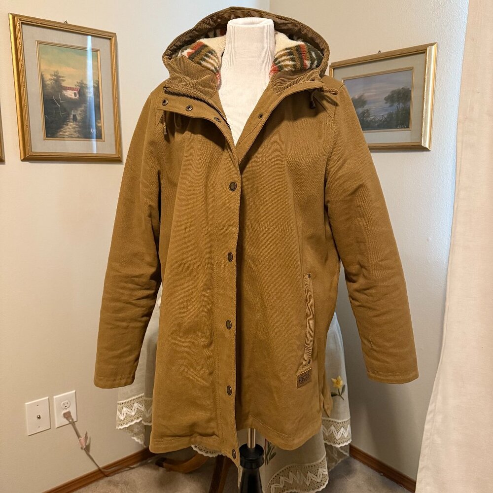 Women's Pendleton Barn Jacket Coat Southwestern Design Sz. XL